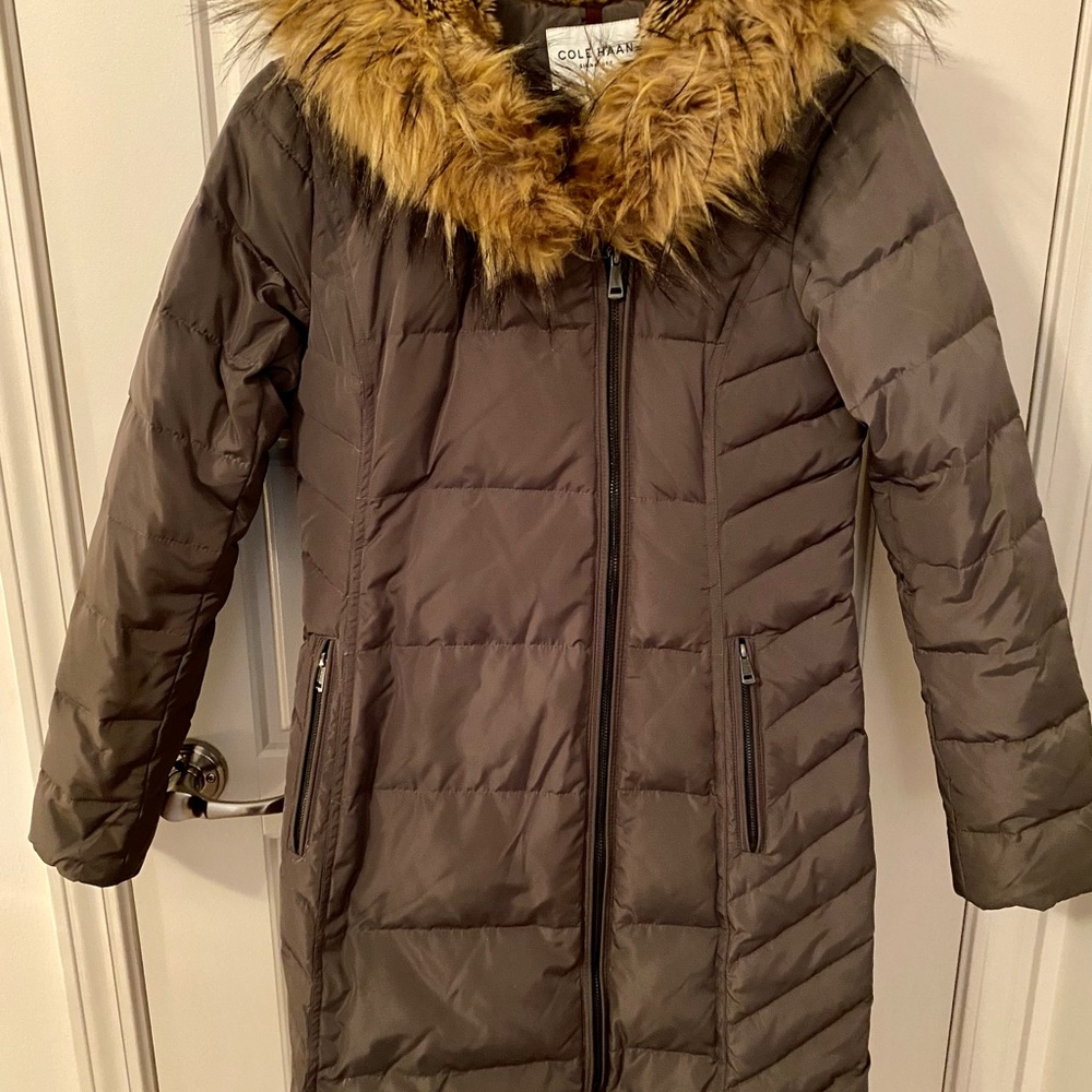 Cole Haan Coat- XS Taupe